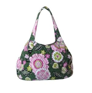 Vera Bradley Olivia Pink Shoulder Bag Purse Double Handles
